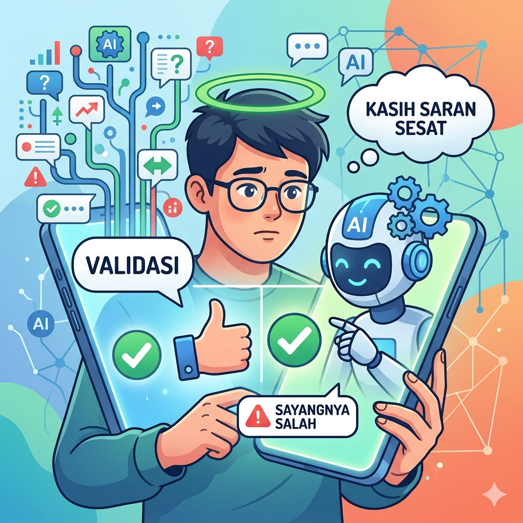 AI kasih saran sesat